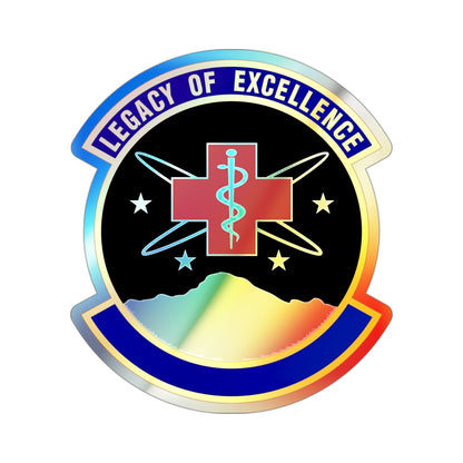 21 Healthcare Operations Squadron USSF (U.S. Air Force) Holographic STICKER Die-Cut Vinyl Decal-3 Inch-The Sticker Space