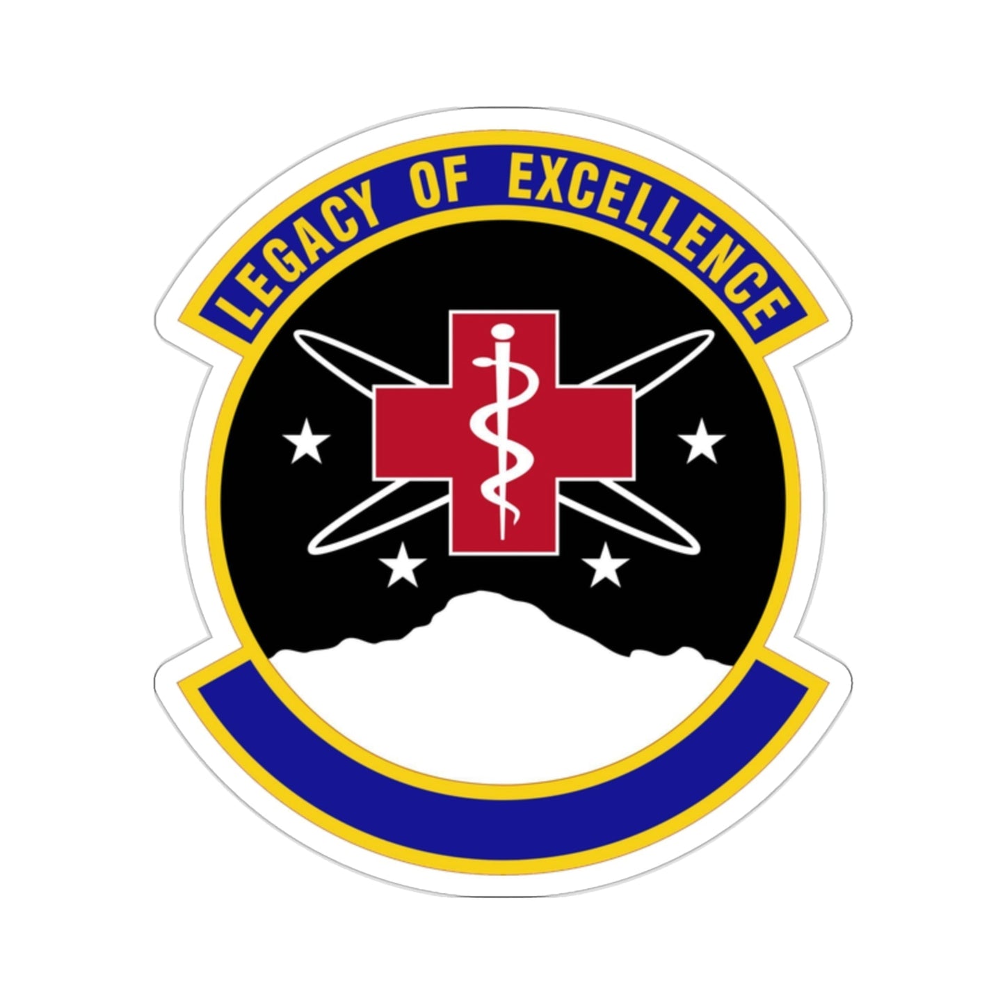 21 Healthcare Operations Squadron USSF (U.S. Air Force) STICKER Vinyl Die-Cut Decal-2 Inch-The Sticker Space