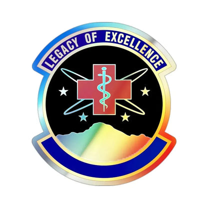 21 Healthcare Operations Squadron USSF (U.S. Air Force) Holographic STICKER Die-Cut Vinyl Decal - The Sticker Space