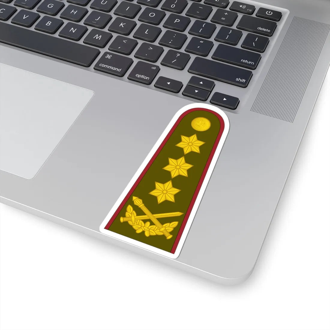 21 Lithuania Army LG (Lithuania) (Military Rank) STICKER Vinyl Kiss-Cut Decal - The Sticker Space