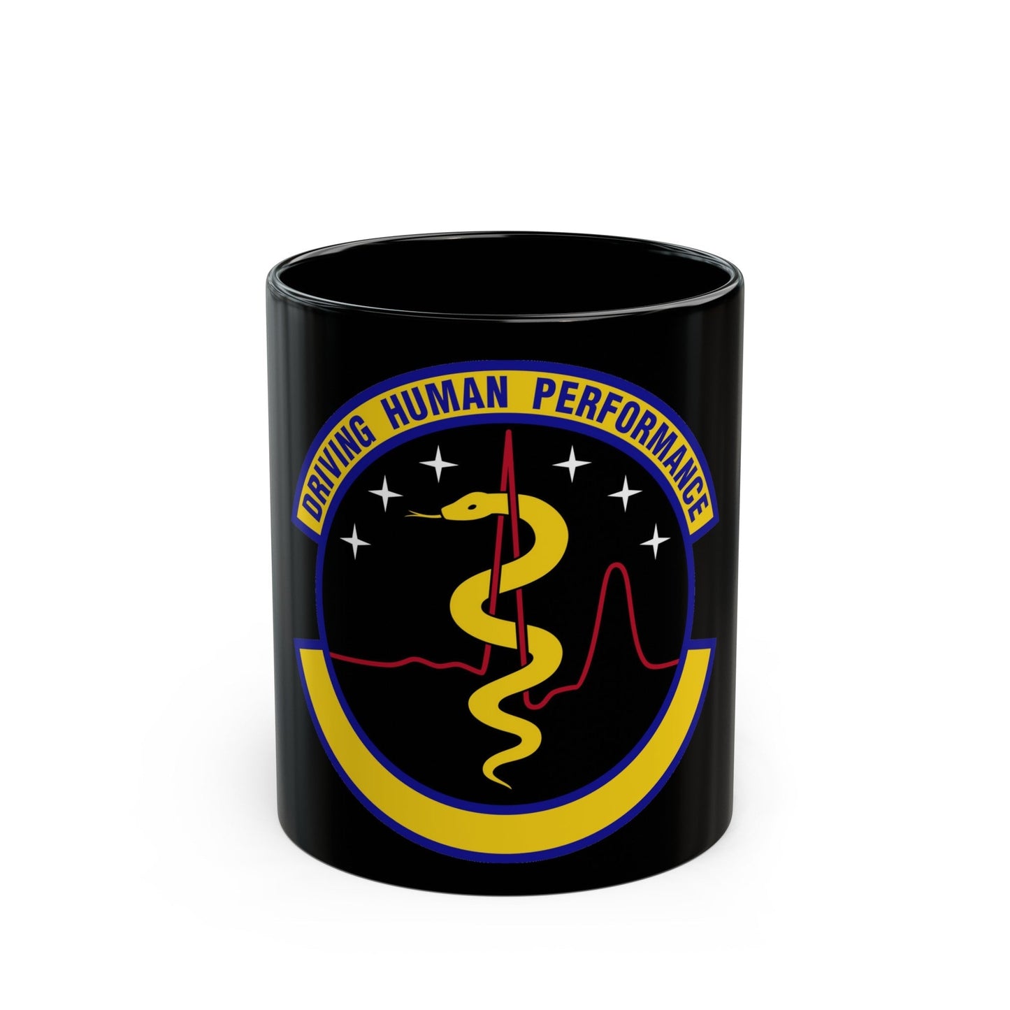 21 Operational Medical Readiness Squadron USSF (U.S. Air Force) Black Coffee Mug-11oz-The Sticker Space