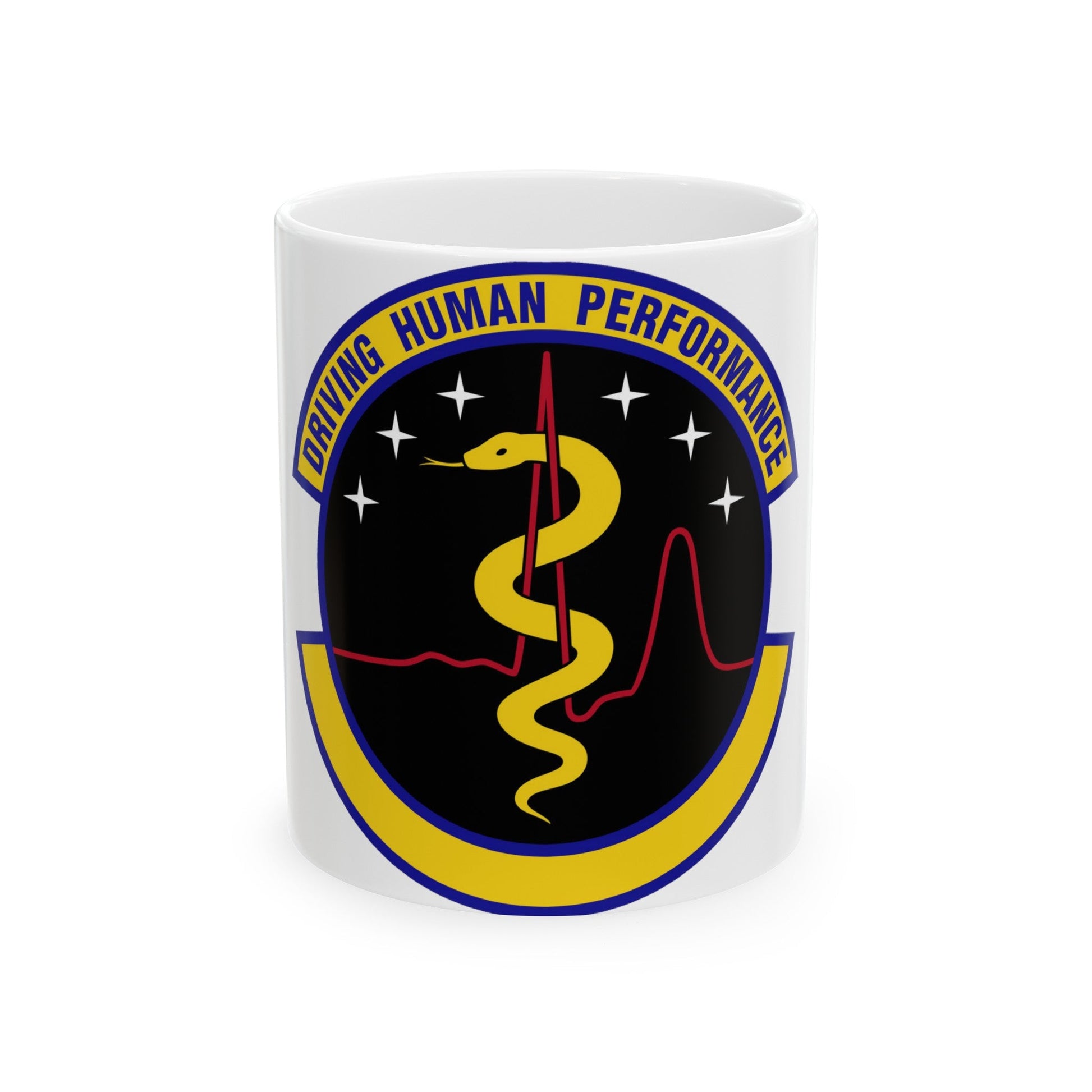 21 Operational Medical Readiness Squadron USSF (U.S. Air Force) White Coffee Mug-11oz-The Sticker Space