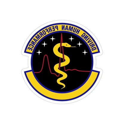 21 Operational Medical Readiness Squadron USSF (U.S. Air Force) REVERSE PRINT Transparent Die-Cut STICKER 6 Inch Die-Cut Transparent - The Sticker Space