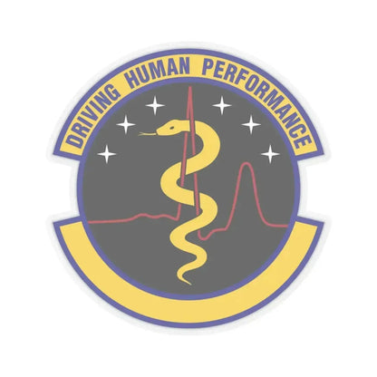 21 Operational Medical Readiness Squadron USSF (U.S. Air Force) STICKER Vinyl Kiss-Cut Decal 3 Inch Transparent - The Sticker Space