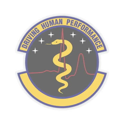 21 Operational Medical Readiness Squadron USSF (U.S. Air Force) STICKER Vinyl Kiss-Cut Decal 6 Inch Transparent - The Sticker Space