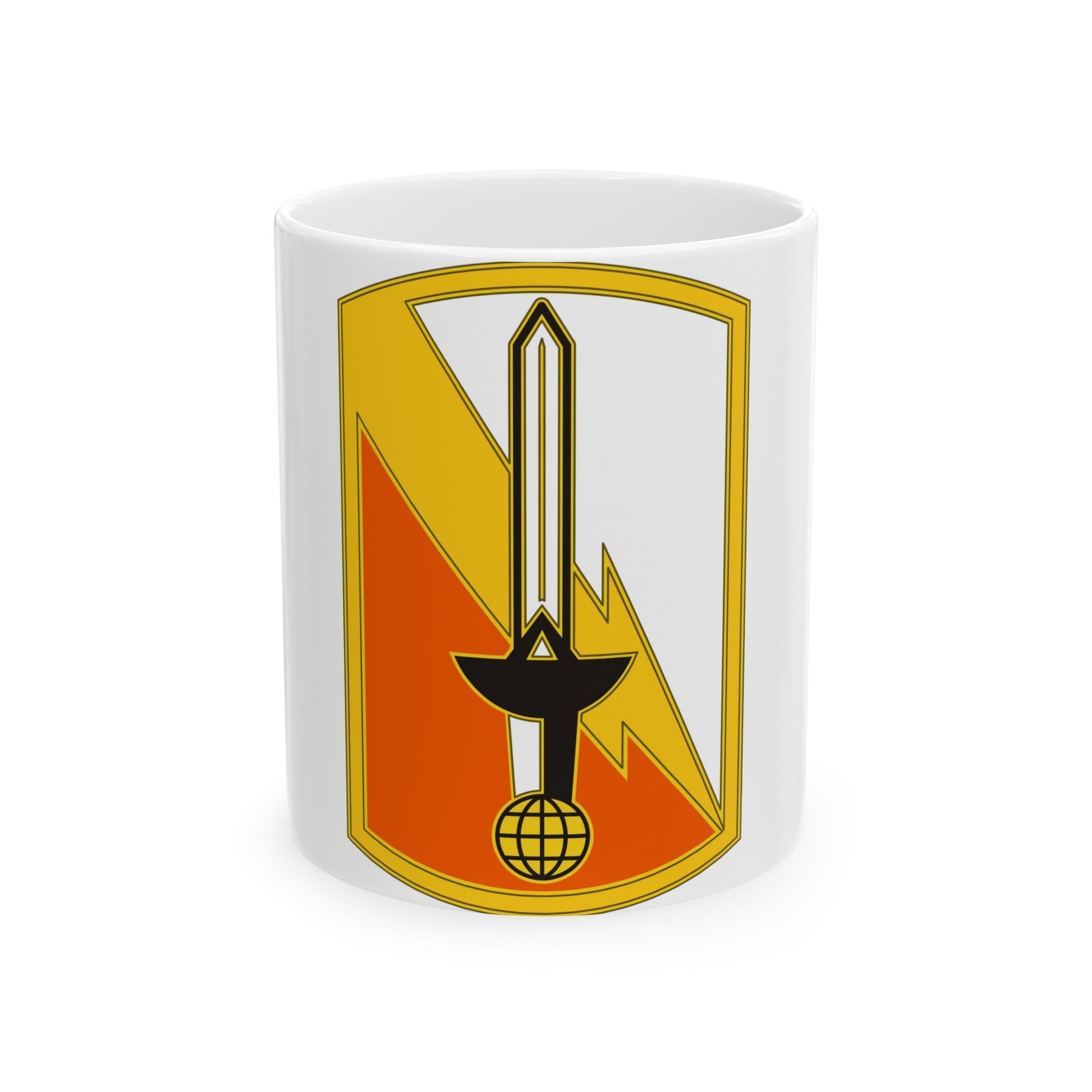 21 Signal Brigade (U.S. Army) White Coffee Mug-11oz-The Sticker Space
