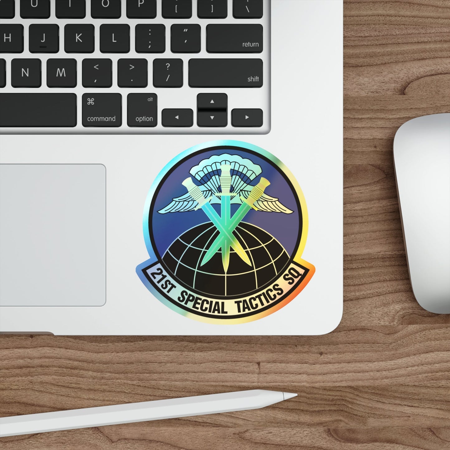 21 Special Tactics Squadron AFSOC (U.S. Air Force) Holographic STICKER Die-Cut Vinyl Decal-The Sticker Space