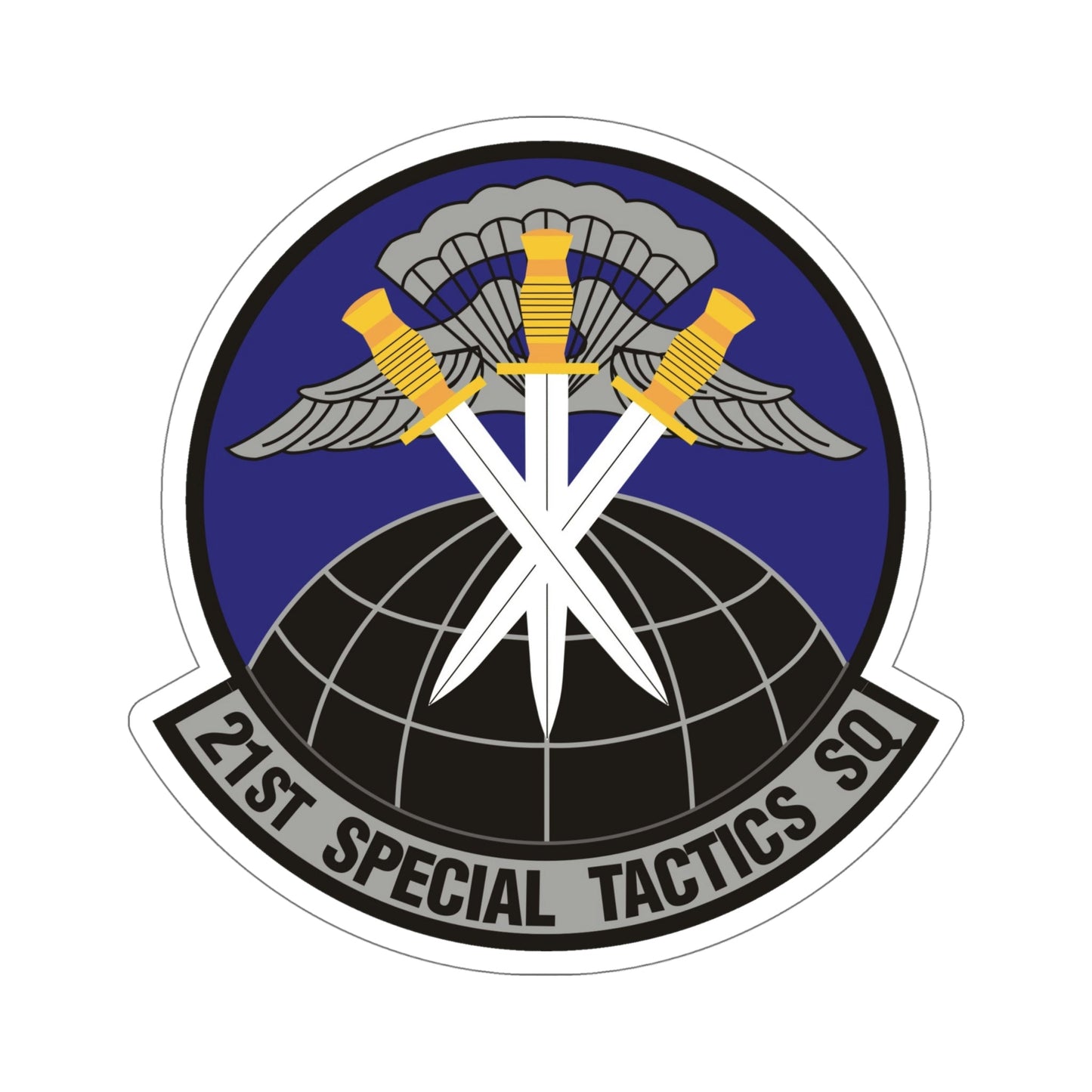 21 Special Tactics Squadron AFSOC (U.S. Air Force) STICKER Vinyl Die-Cut Decal-6 Inch-The Sticker Space