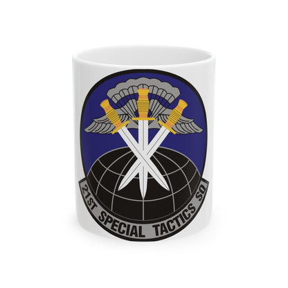 21 Special Tactics Squadron AFSOC (U.S. Air Force) White Coffee Mug-11oz-The Sticker Space