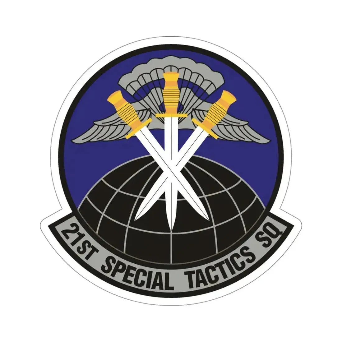 21 Special Tactics Squadron AFSOC (U.S. Air Force) STICKER Vinyl Die-Cut Decal 4 Inch - The Sticker Space