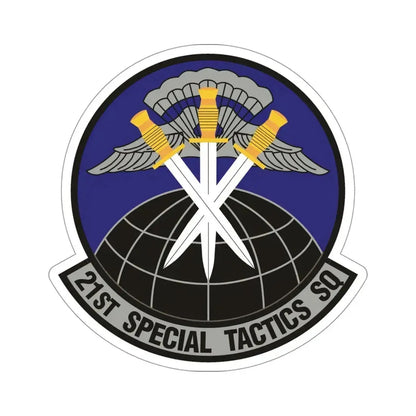 21 Special Tactics Squadron AFSOC (U.S. Air Force) STICKER Vinyl Die-Cut Decal 4 Inch - The Sticker Space