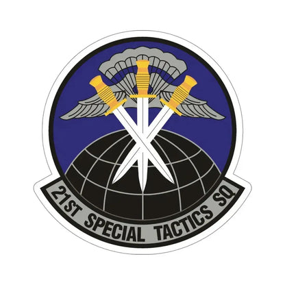 21 Special Tactics Squadron AFSOC (U.S. Air Force) STICKER Vinyl Die-Cut Decal 5 Inch - The Sticker Space