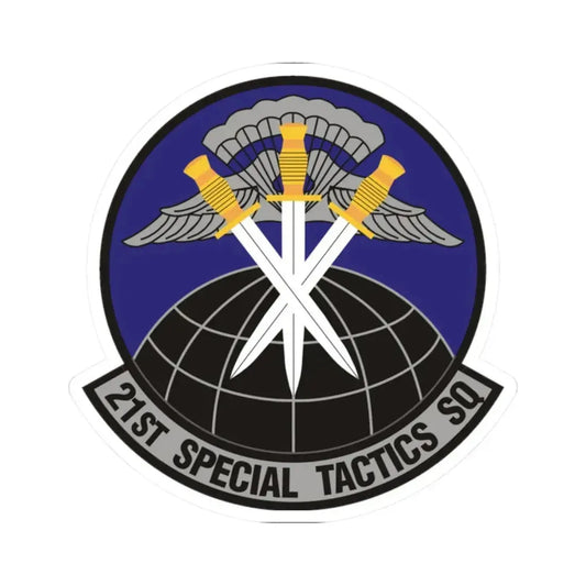 21 Special Tactics Squadron AFSOC (U.S. Air Force) STICKER Vinyl Kiss-Cut Decal 2 Inch White - The Sticker Space