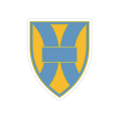 21 Sustainment Command (U.S. Army) REVERSE PRINT Transparent Die-Cut STICKER - The Sticker Space