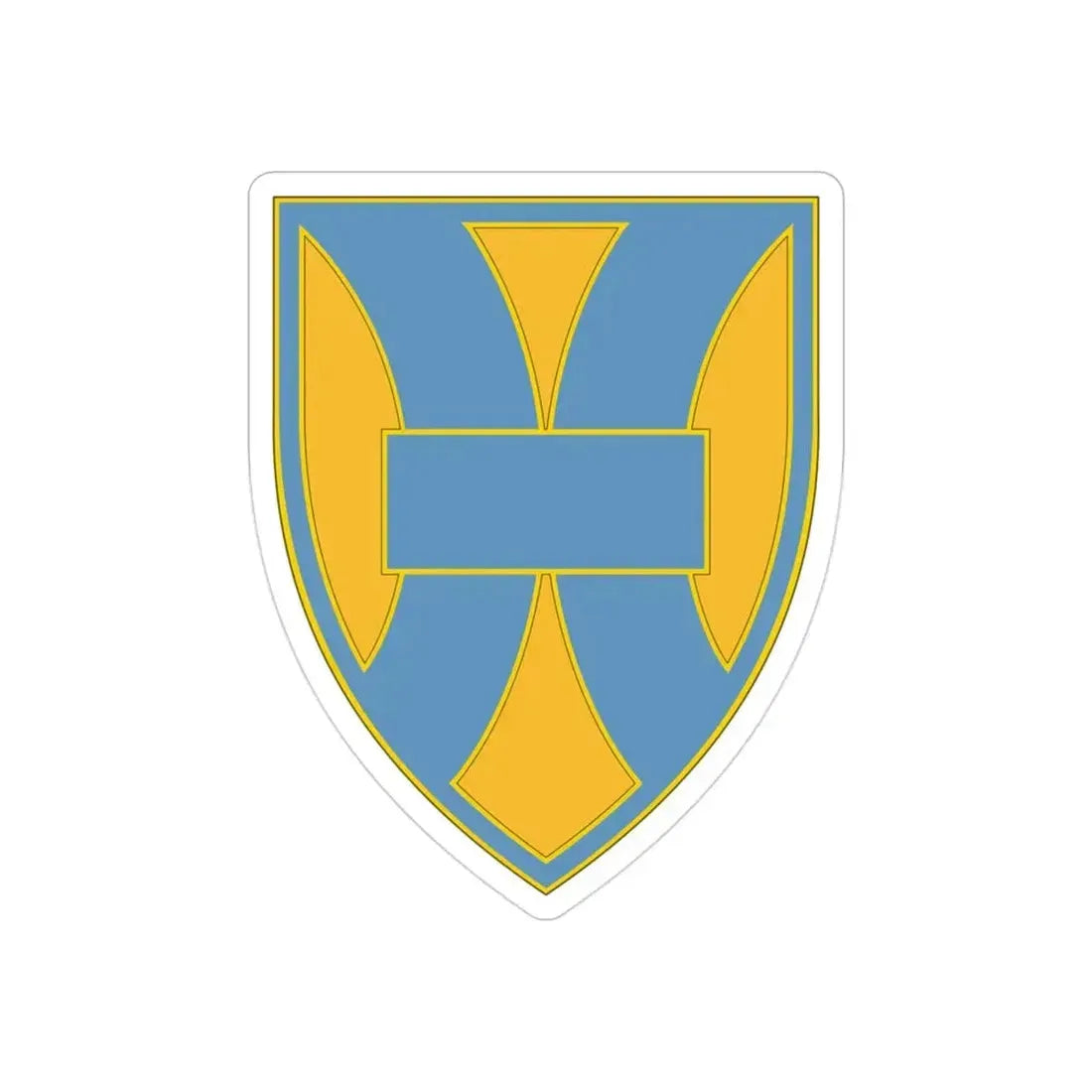 21 Sustainment Command (U.S. Army) REVERSE PRINT Transparent Die-Cut STICKER - The Sticker Space