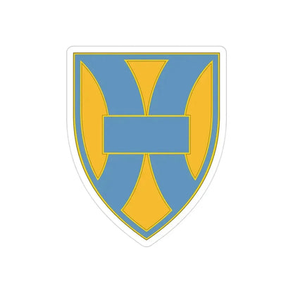 21 Sustainment Command (U.S. Army) REVERSE PRINT Transparent Die-Cut STICKER - The Sticker Space