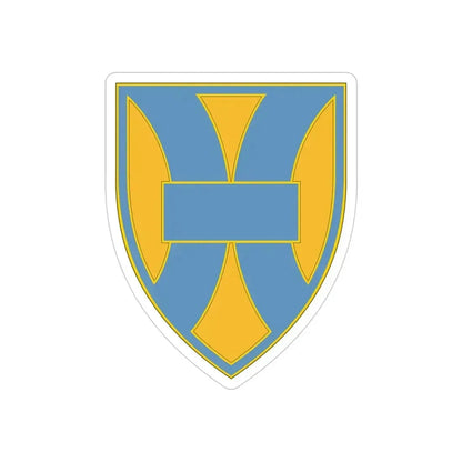 21 Sustainment Command (U.S. Army) REVERSE PRINT Transparent Die-Cut STICKER - The Sticker Space