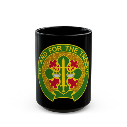 210 Military Police Battalion (U.S. Army) Black Coffee Mug-15oz-The Sticker Space