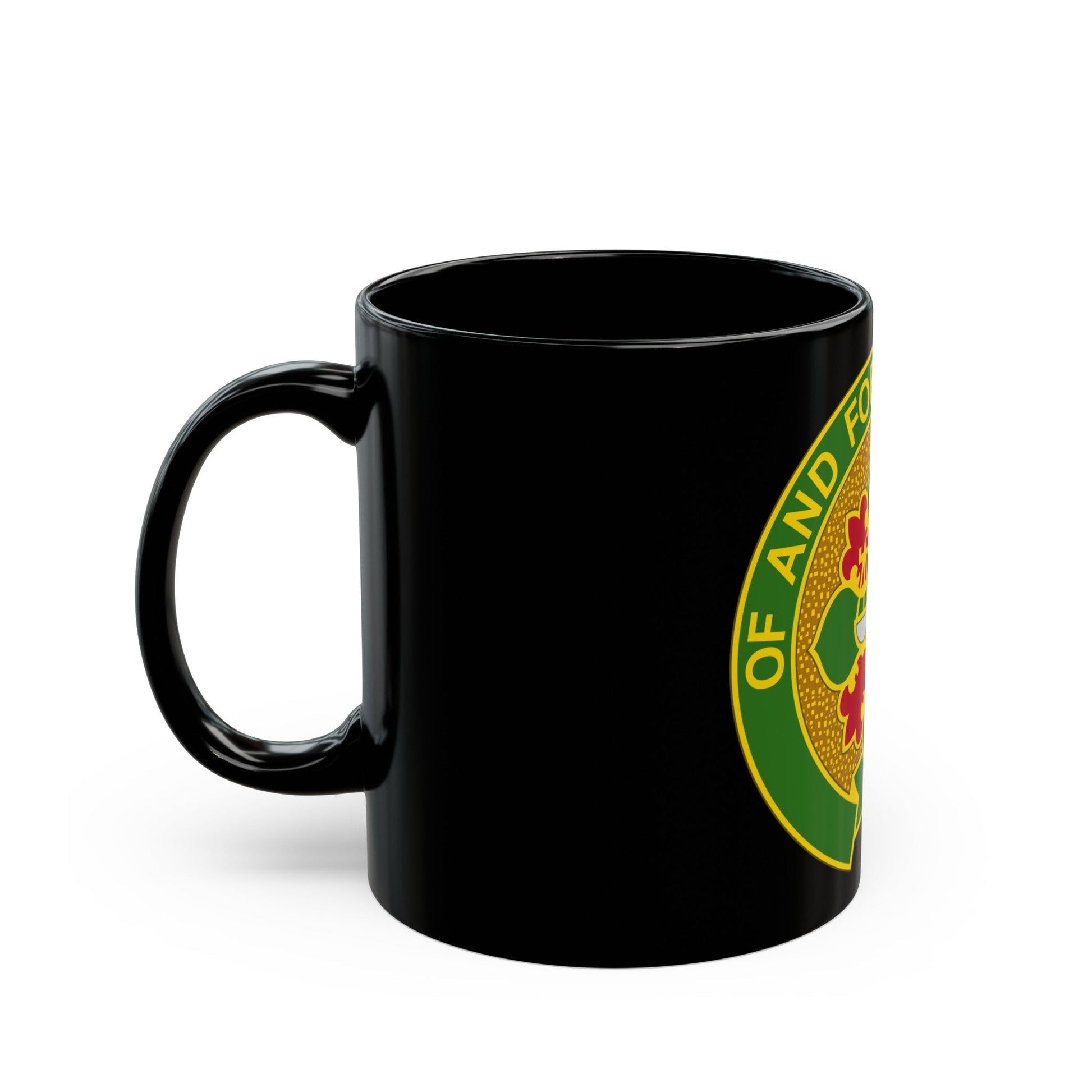 210 Military Police Battalion (U.S. Army) Black Coffee Mug-The Sticker Space