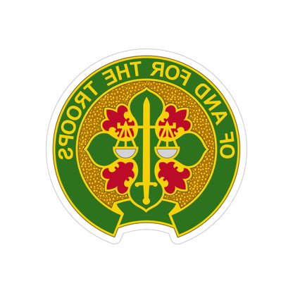 210 Military Police Battalion (U.S. Army) REVERSE PRINT Transparent STICKER-6 Inch-The Sticker Space