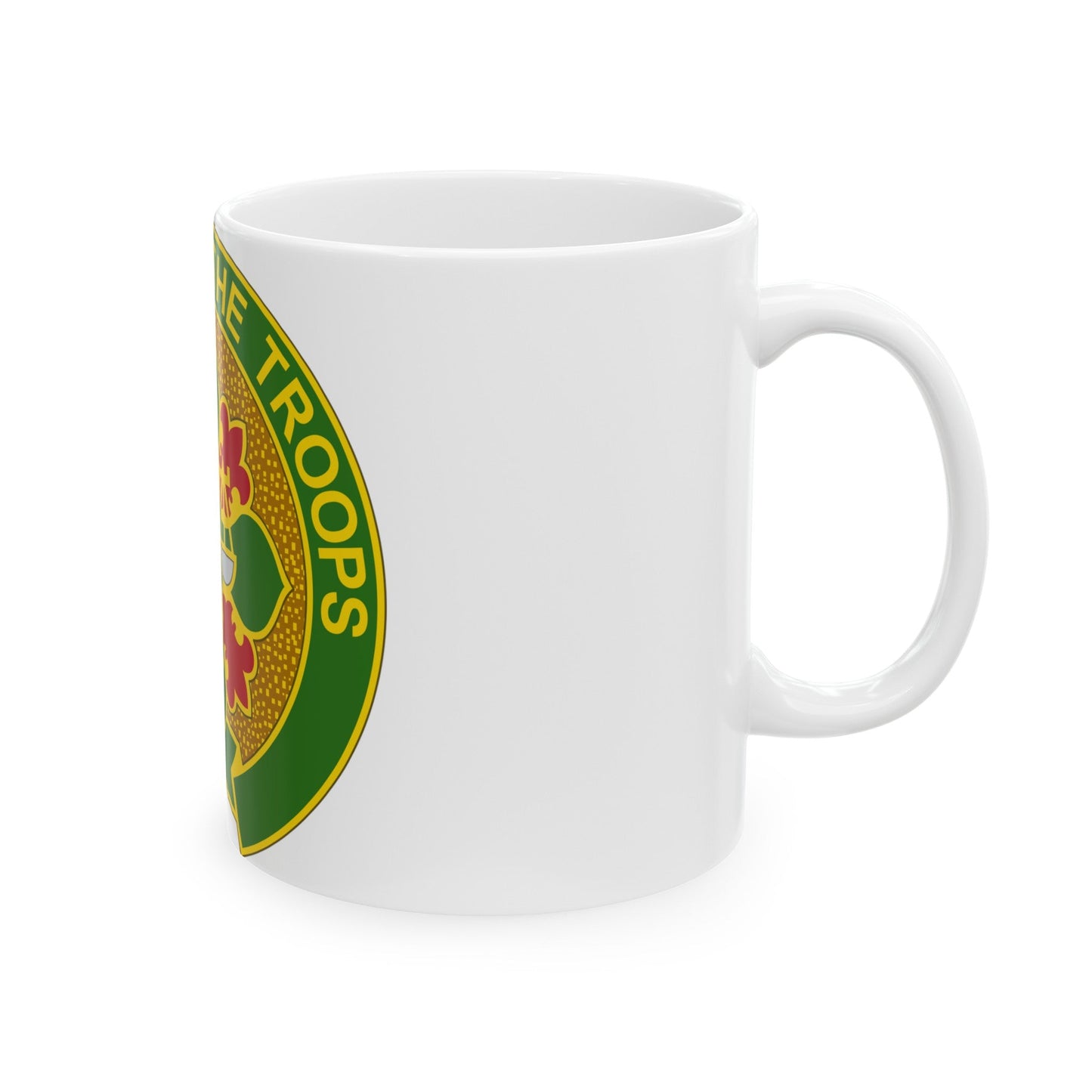 210 Military Police Battalion (U.S. Army) White Coffee Mug-The Sticker Space