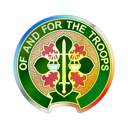 210 Military Police Battalion (U.S. Army) Holographic STICKER Die-Cut Vinyl Decal 2 Inch Holographic - The Sticker Space