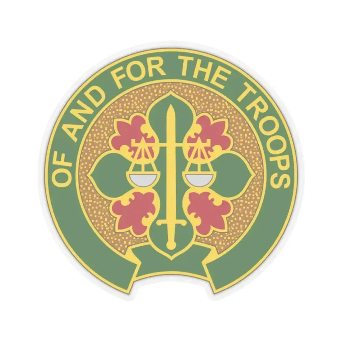 210 Military Police Battalion (U.S. Army) STICKER Vinyl Kiss-Cut Decal 2 Inch Transparent - The Sticker Space