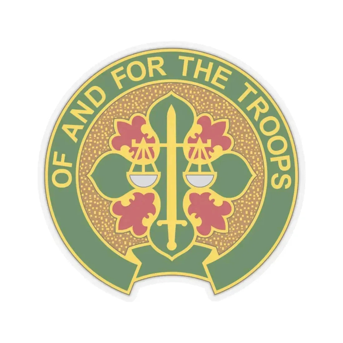 210 Military Police Battalion (U.S. Army) STICKER Vinyl Kiss-Cut Decal 3 Inch Transparent - The Sticker Space