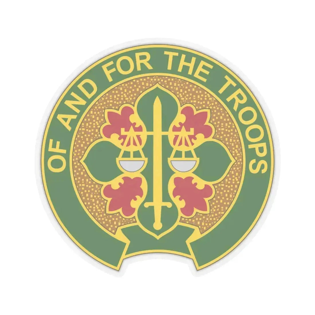 210 Military Police Battalion (U.S. Army) STICKER Vinyl Kiss-Cut Decal 4 Inch Transparent - The Sticker Space