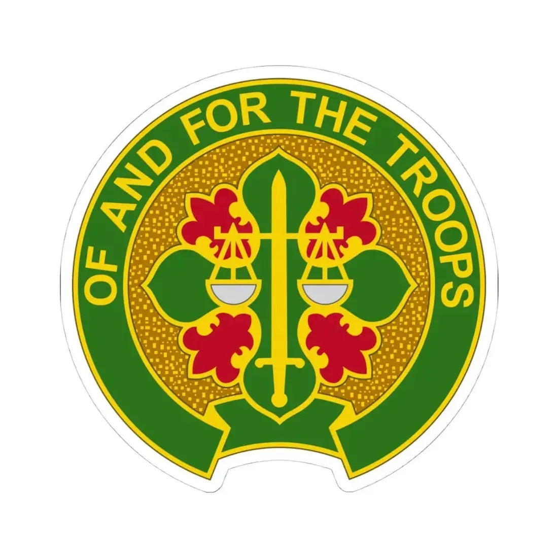 210 Military Police Battalion (U.S. Army) STICKER Vinyl Kiss-Cut Decal 4 Inch White - The Sticker Space