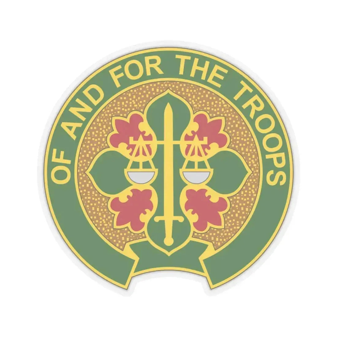 210 Military Police Battalion (U.S. Army) STICKER Vinyl Kiss-Cut Decal 6 Inch Transparent - The Sticker Space