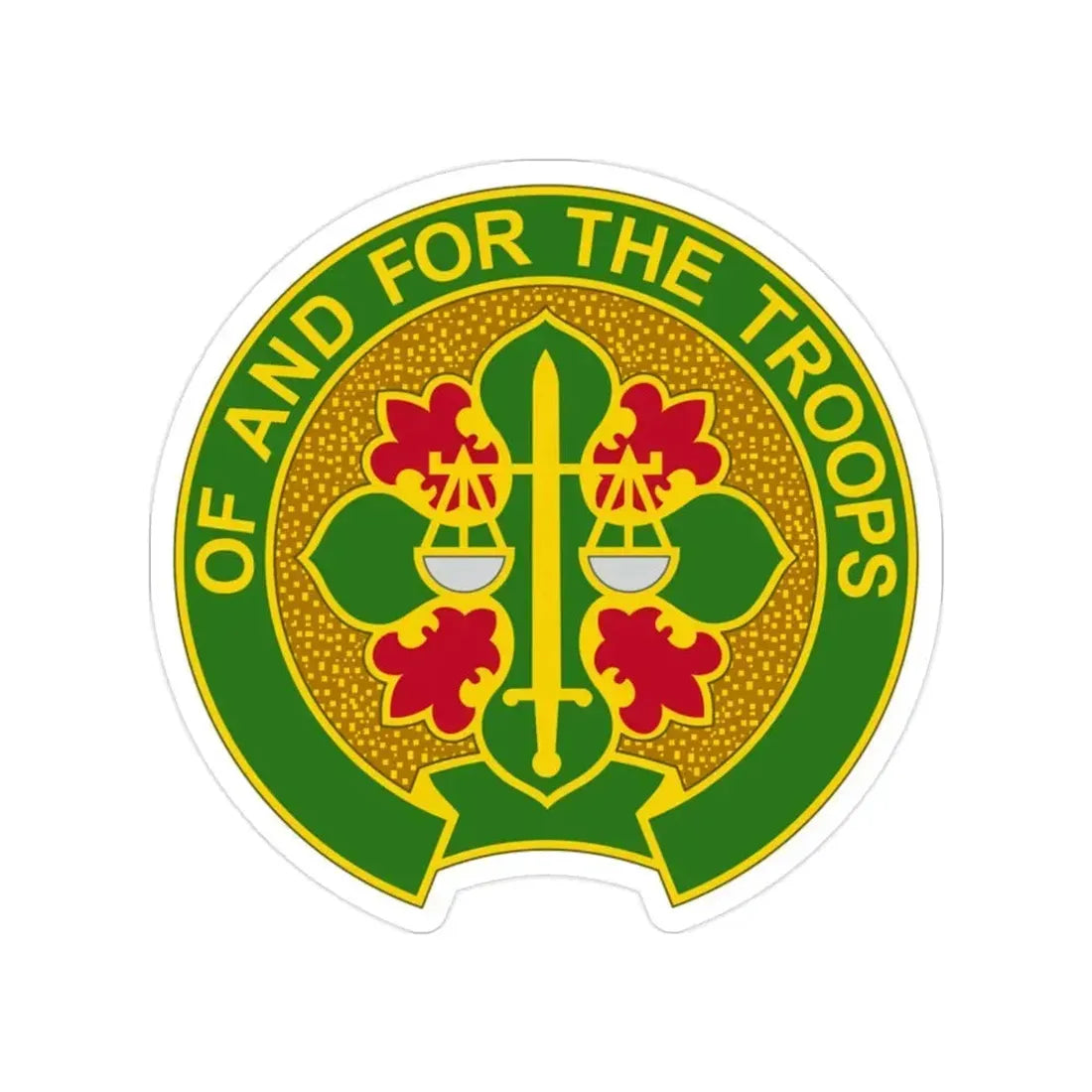 210 Military Police Battalion (U.S. Army) Transparent STICKER Die-Cut Vinyl Decal 2 Inch - The Sticker Space