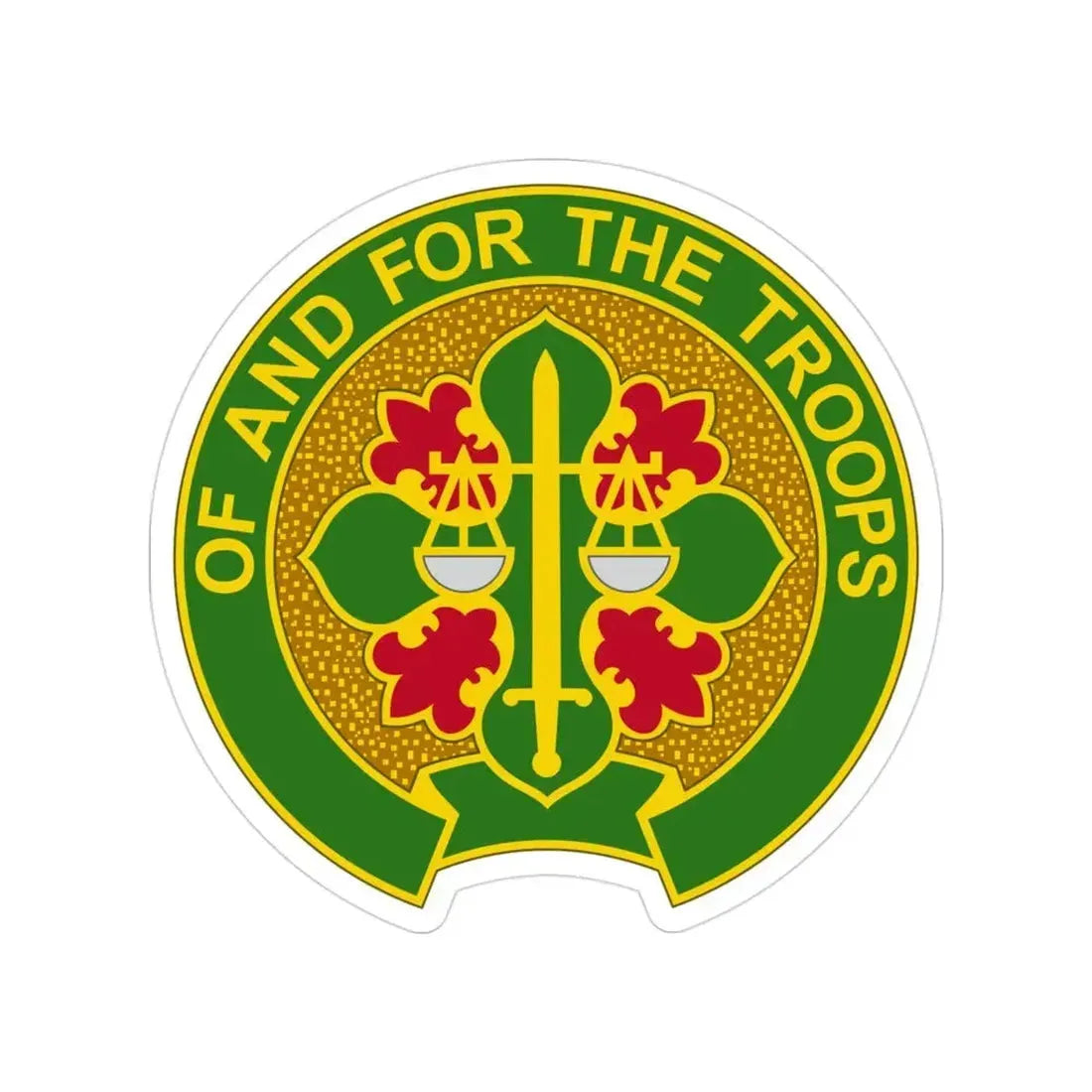 210 Military Police Battalion (U.S. Army) Transparent STICKER Die-Cut Vinyl Decal 3 Inch - The Sticker Space