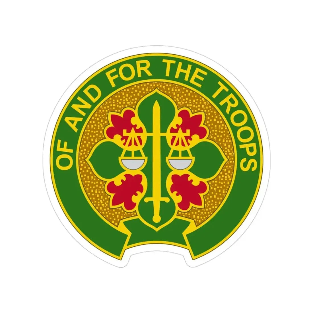 210 Military Police Battalion (U.S. Army) Transparent STICKER Die-Cut Vinyl Decal 3 Inch - The Sticker Space