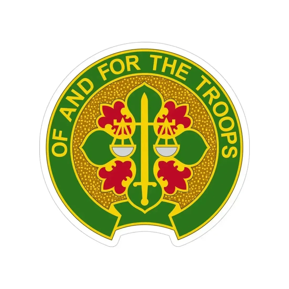 210 Military Police Battalion (U.S. Army) Transparent STICKER Die-Cut Vinyl Decal 4 Inch - The Sticker Space