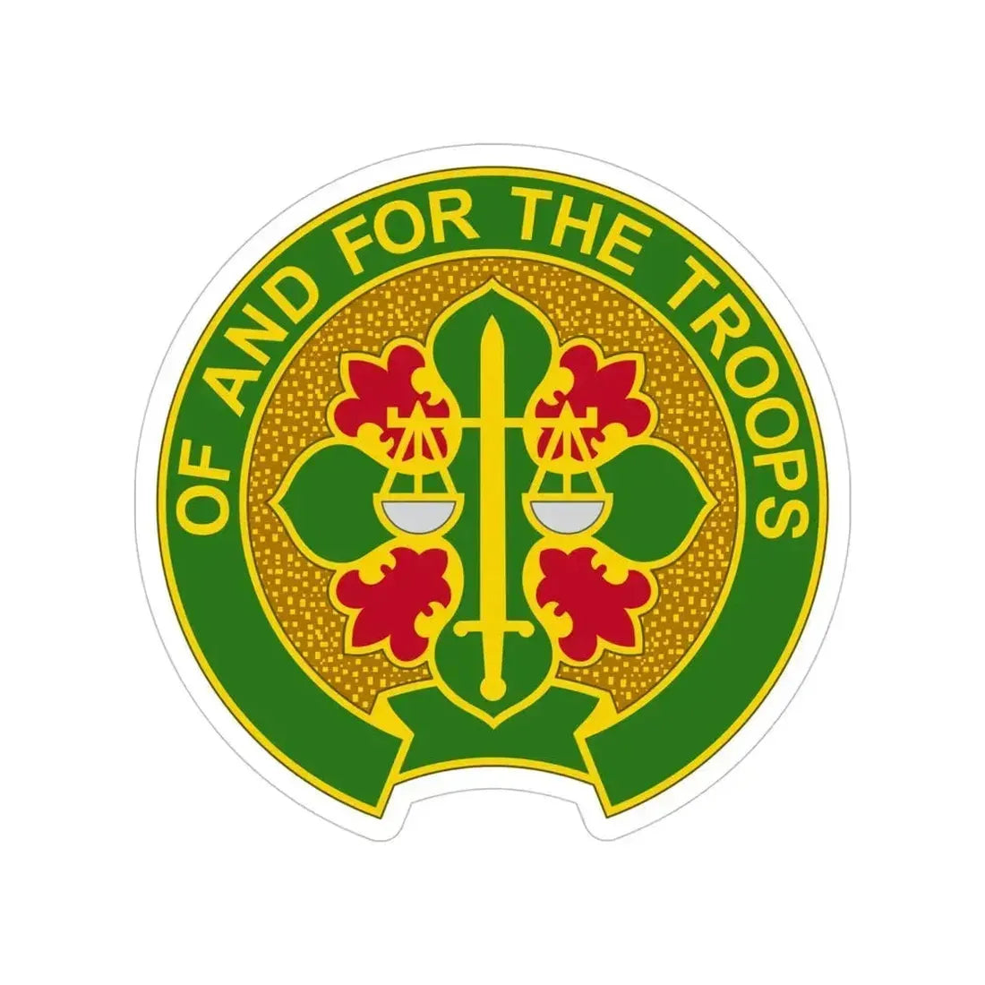 210 Military Police Battalion (U.S. Army) Transparent STICKER Die-Cut Vinyl Decal 5 Inch - The Sticker Space