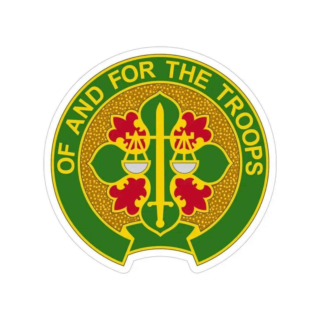 210 Military Police Battalion (U.S. Army) Transparent STICKER Die-Cut Vinyl Decal - The Sticker Space