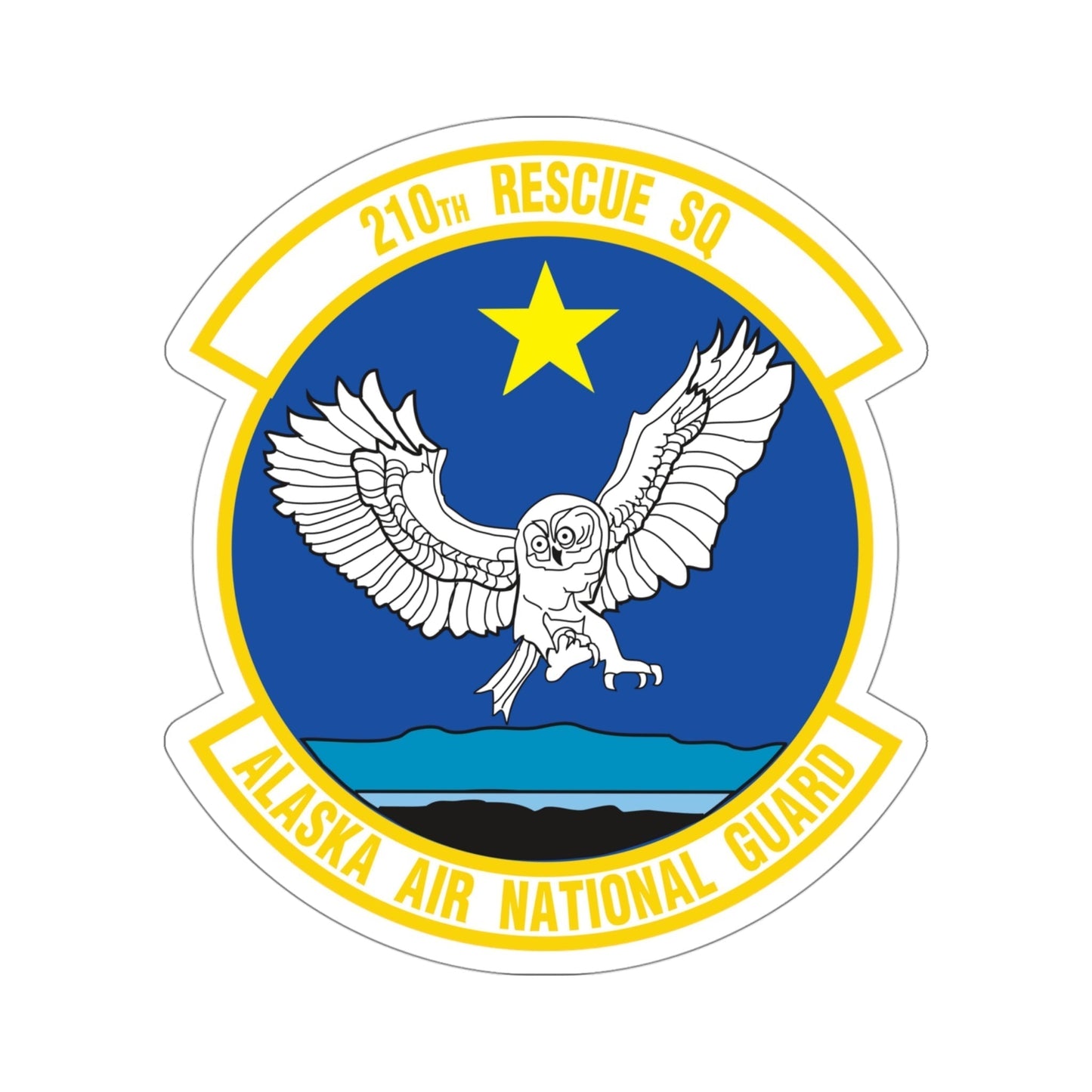 210 Rescue Squadron (U.S. Air Force) STICKER Vinyl Die-Cut Decal-4 Inch-The Sticker Space