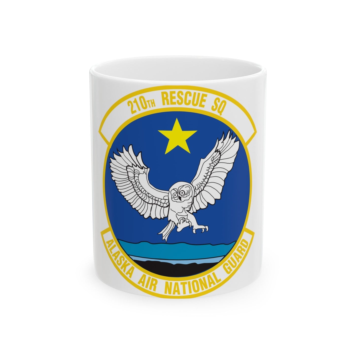 210 Rescue Squadron (U.S. Air Force) White Coffee Mug-11oz-The Sticker Space