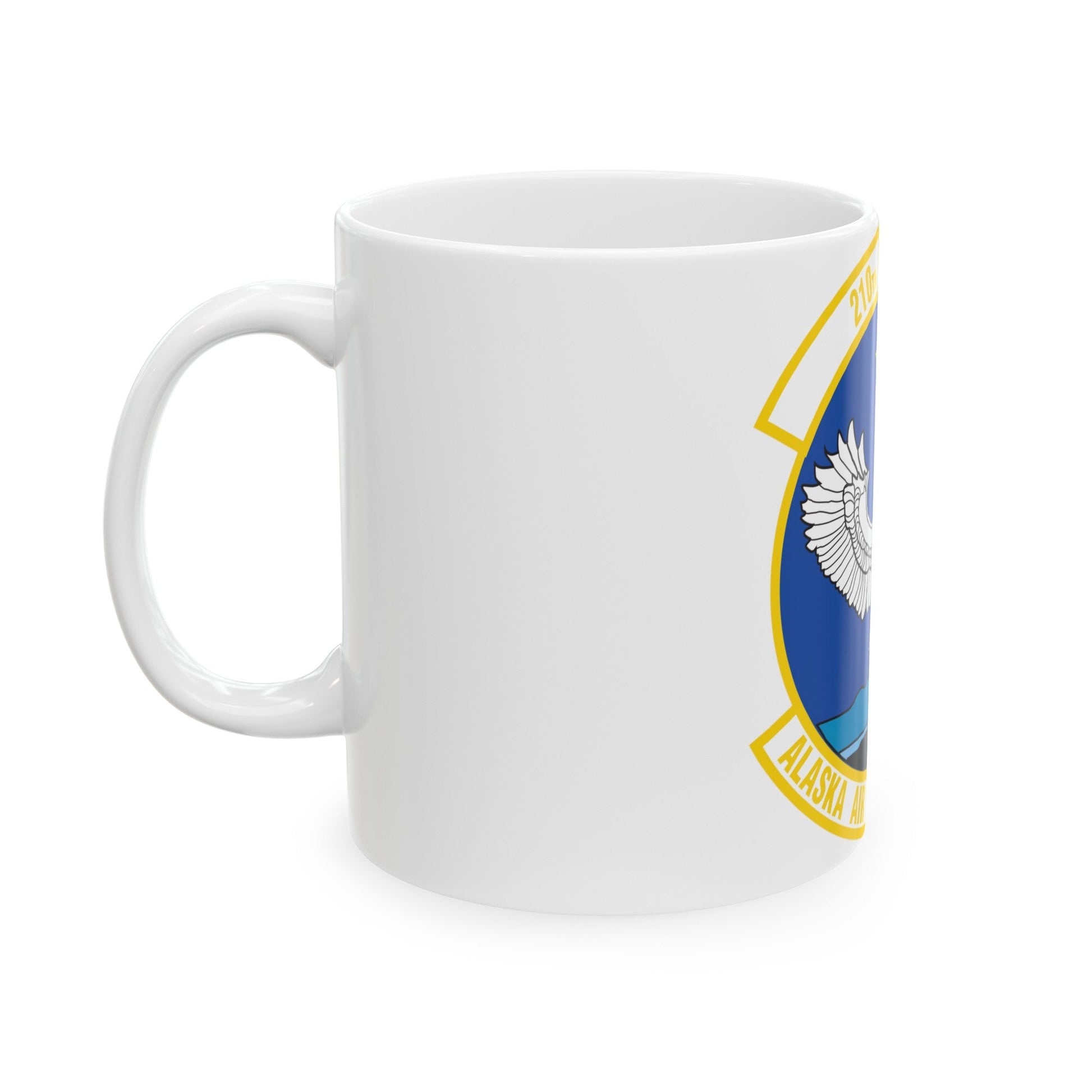 210 Rescue Squadron (U.S. Air Force) White Coffee Mug-The Sticker Space