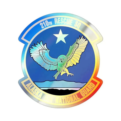 210 Rescue Squadron (U.S. Air Force) Holographic STICKER Die-Cut Vinyl Decal 2 Inch Holographic - The Sticker Space
