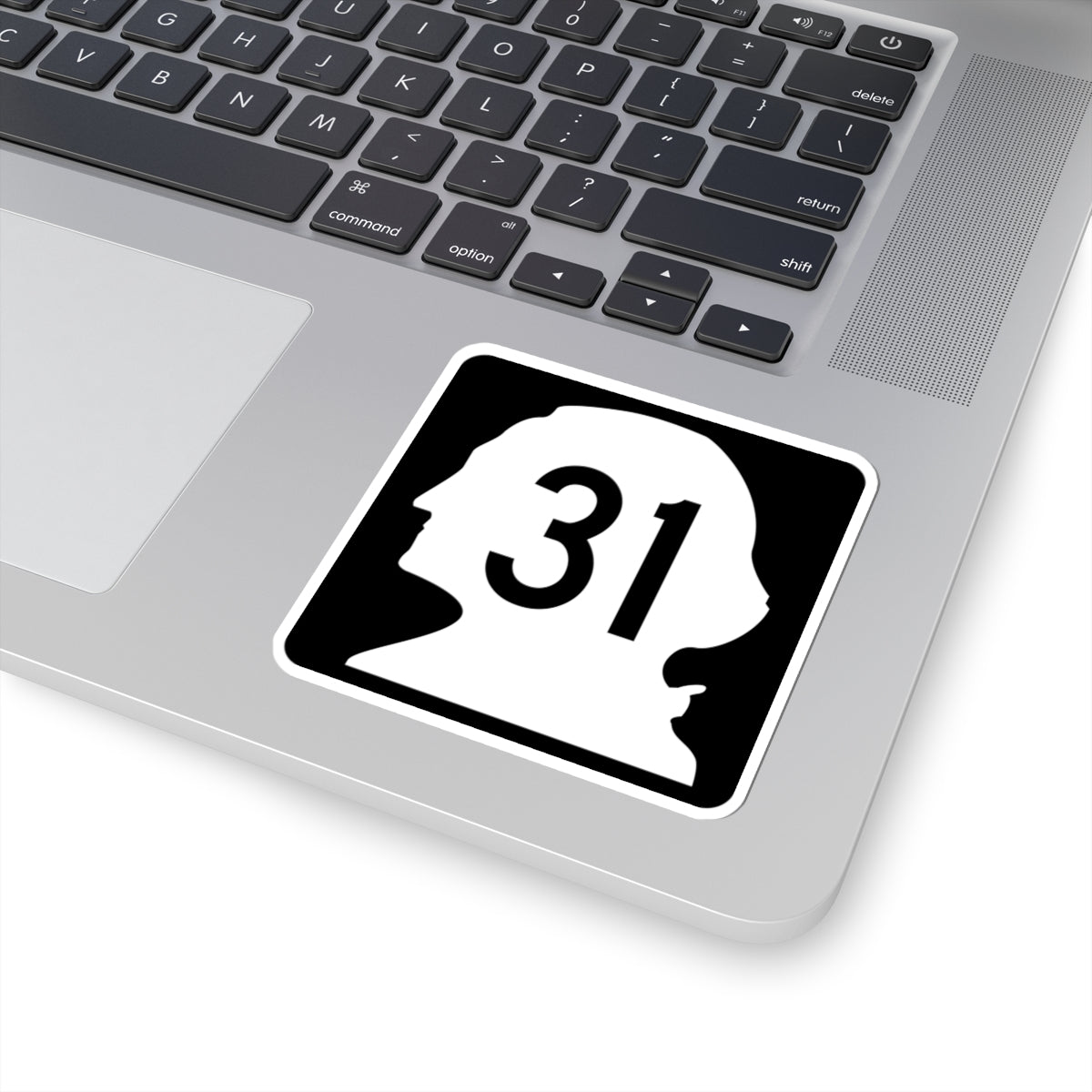 WA-31 (Washington) (Road Sign) STICKER Vinyl Kiss-Cut Decal