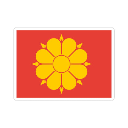 Flag of Trondheim (Norway) STICKER Vinyl Kiss-Cut Decal