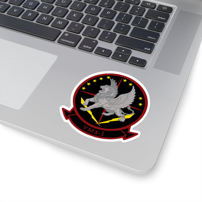 Marine Operational Test and Evaluation Squadron One VMX 1 (USMC) STICKER Vinyl Kiss-Cut Decal