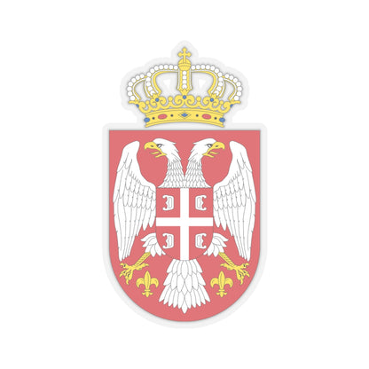 Coat of arms of Serbia small (2004 - 2010) - STICKER Vinyl Kiss-Cut Decal