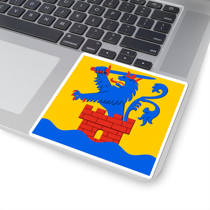 Pietarsaari.lippu (Finland) STICKER Vinyl Kiss-Cut Decal