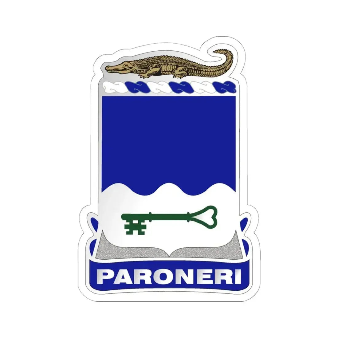 211th Infantry Regiment (U.S. Army) STICKER Vinyl Kiss-Cut Decal 6 Inch White - The Sticker Space