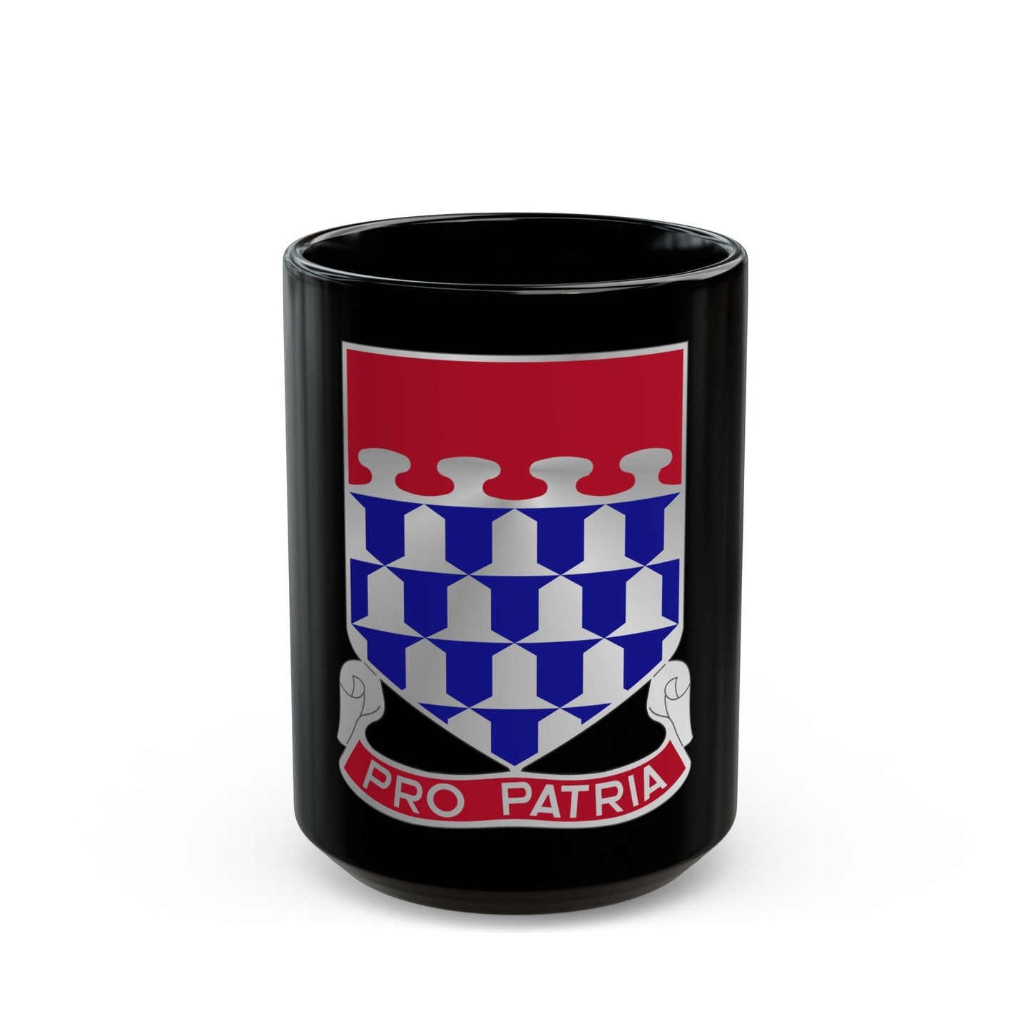 212 Artillery Regiment (U.S. Army) Black Coffee Mug-15oz-The Sticker Space