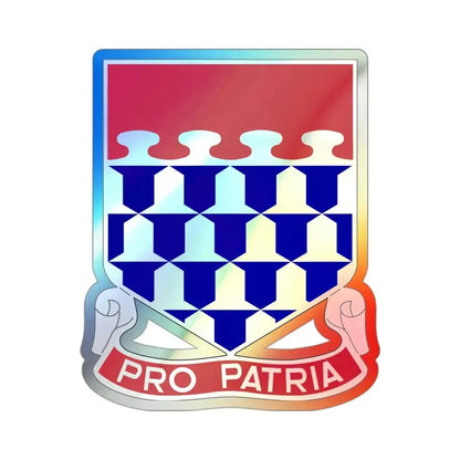 212 Artillery Regiment (U.S. Army) Holographic STICKER Die-Cut Vinyl Decal - The Sticker Space