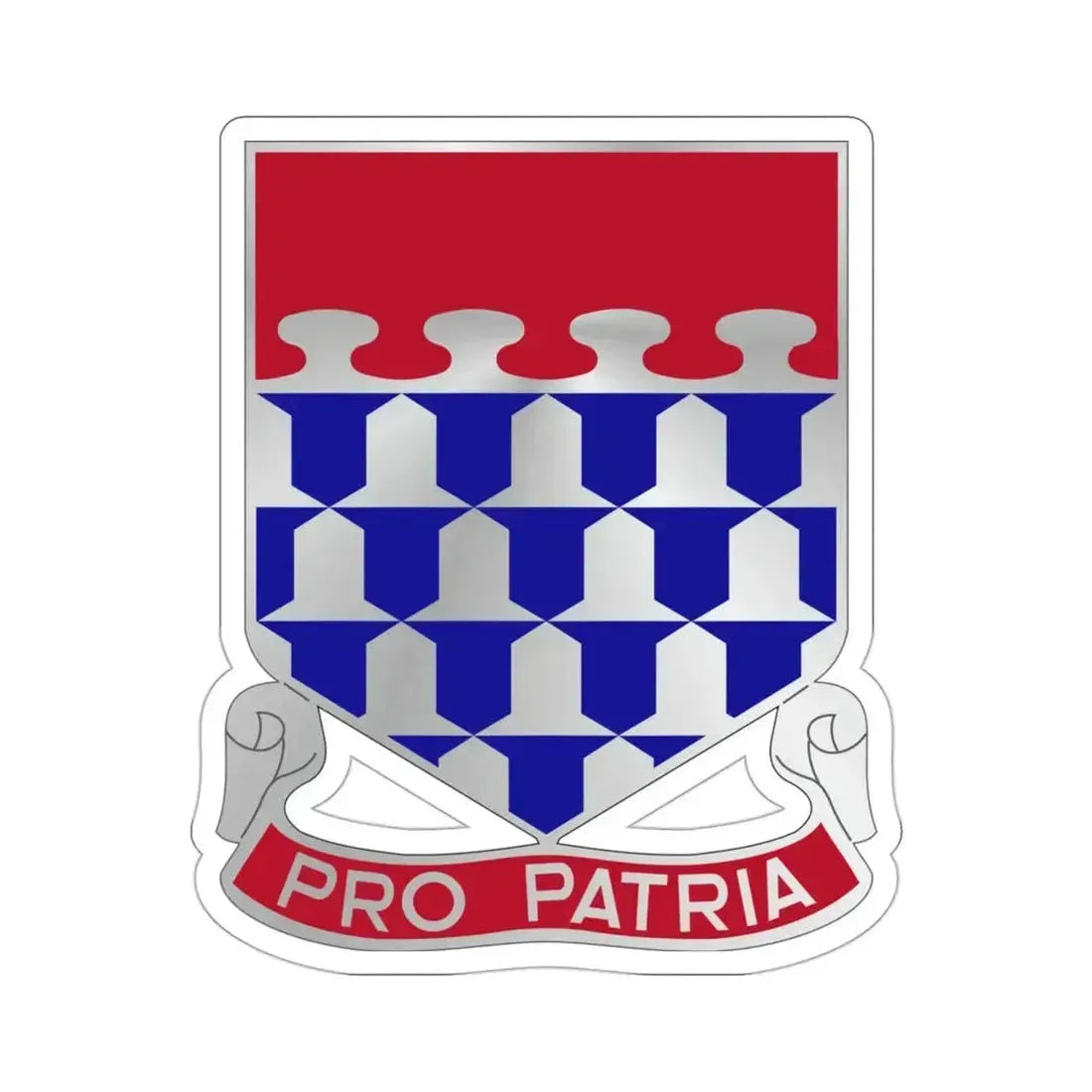 212 Artillery Regiment (U.S. Army) STICKER Vinyl Die-Cut Decal 3 Inch - The Sticker Space